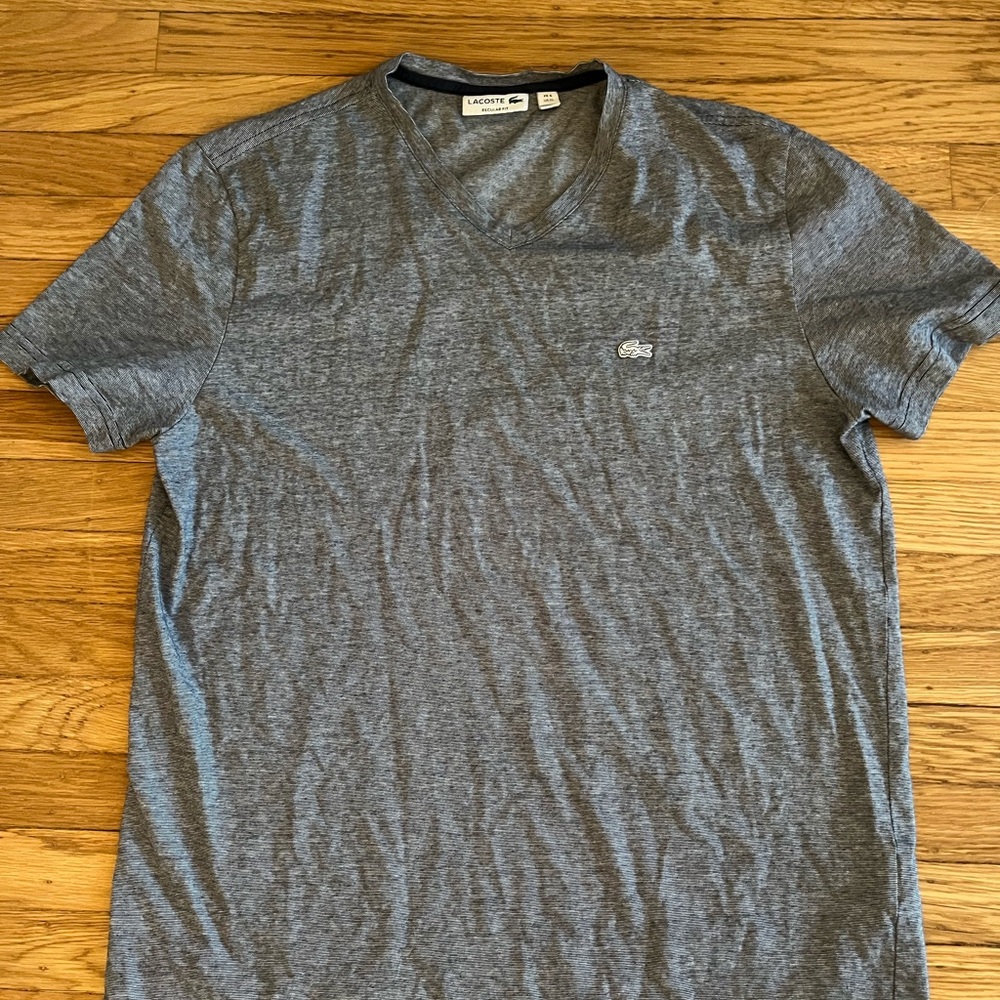 Lacoste Men's V Neck tee